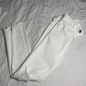 White Ripped Jeans